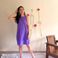 Aurelian Purple Shift Dress