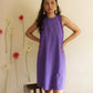 Aurelian Purple Shift Dress