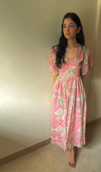 Azalea Cotton Maxi Dress