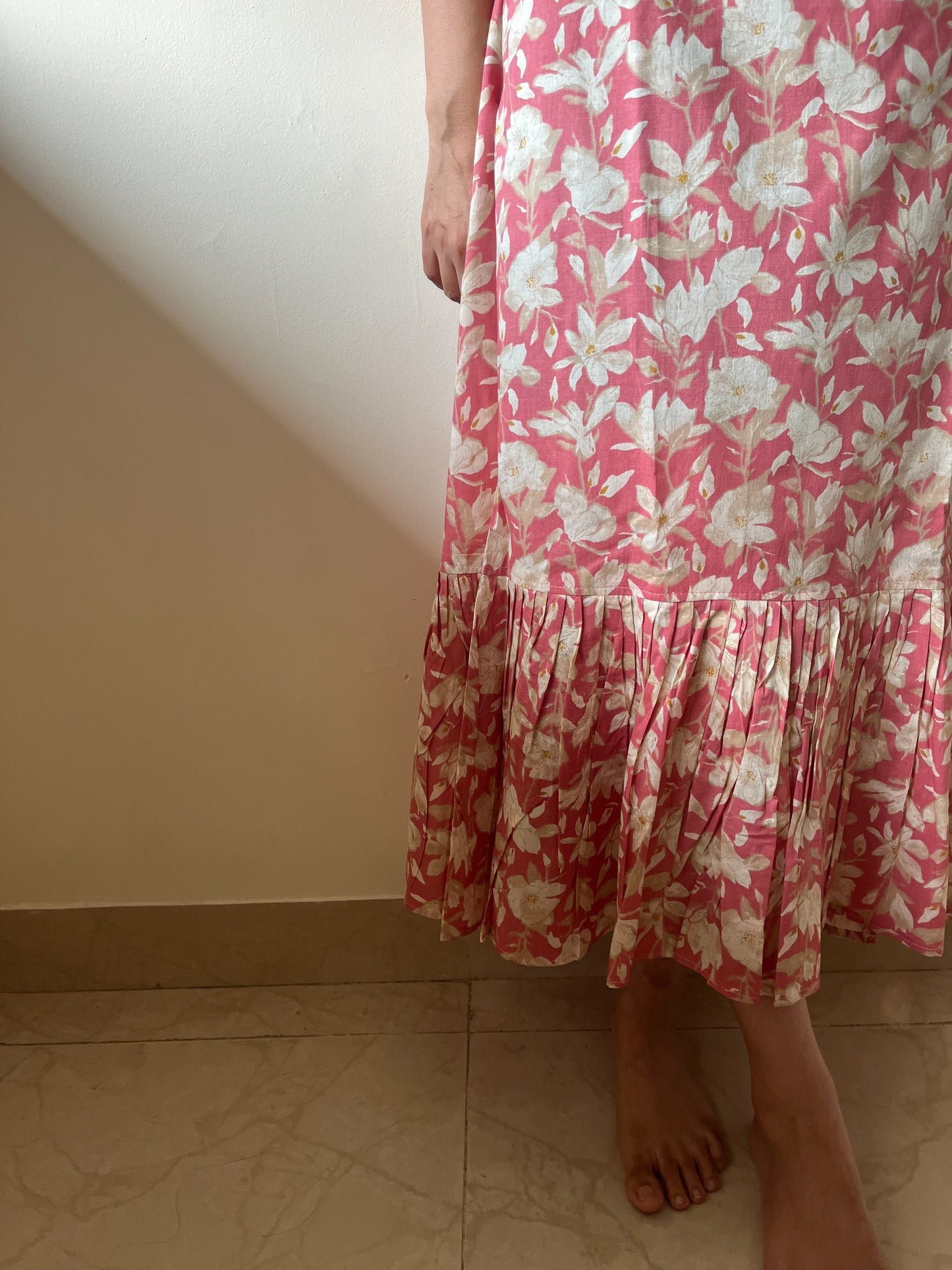 Petunia Flounce Hem Dress