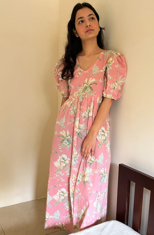 Azalea Cotton Maxi Dress