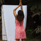 Cross-Tie Back Dress