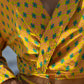 Wrap Crop Jacket and Wide-Leg Pant Set